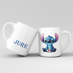 Skodelica Stich – personalizirana s poljubnim imenom