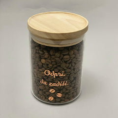 Steklena posoda za hrambo živil 0,6l