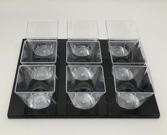 Pladenj za sladice v kozarcu - fingerfood