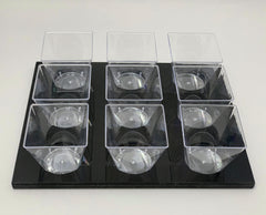 Pladenj za sladice v kozarcu - fingerfood