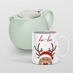 Darilni komplet – čajnik in skodelica