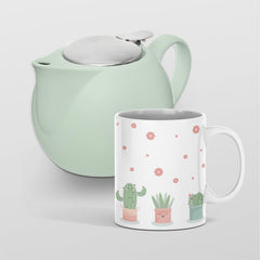 Darilni komplet – čajnik in skodelica