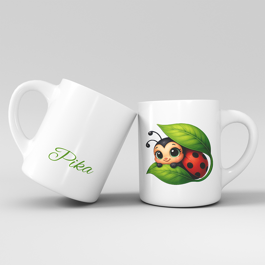 Skodelica Pika Poka – personalizirana s poljubnim imenom